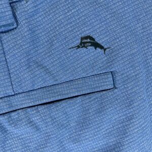 Tommy‎ Bahama Golf Dress Shorts Blue Marlin Performance Mens 40L outdoor sports